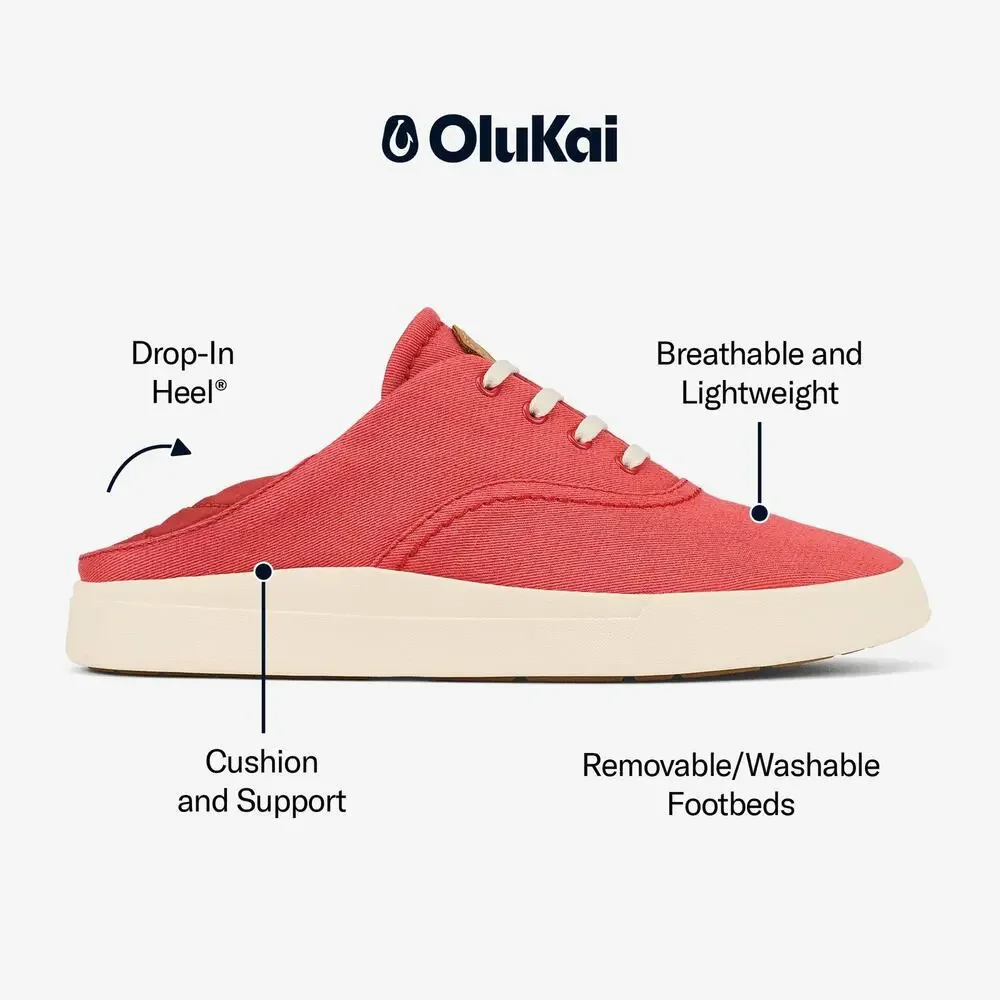 OLUKAI KOHU WOMEN'S EVERYDAY SNEAKER,   LEHUA FLOWER/LEHUA FLOWER, 10